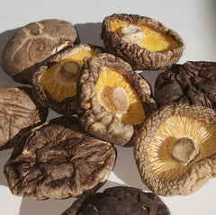 Organic dried mushrooms