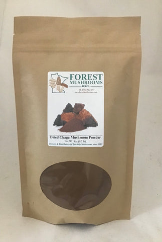 Dried Chaga Mushroom Powder