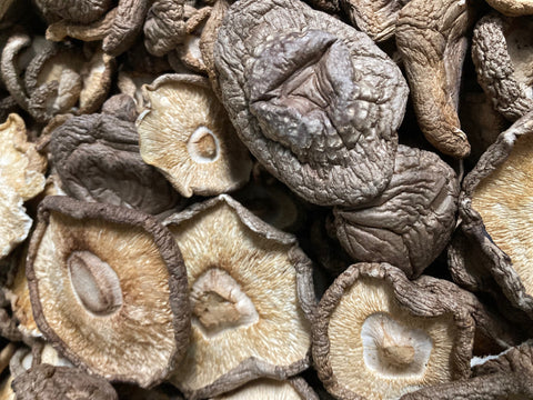 Dried Organic USA Shiitake Mushrooms, whole (bulk)