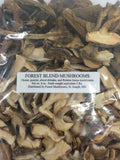 Dried Forest Blend: Slippery Jack, Shiitake, Porcini, Oyster (bulk)