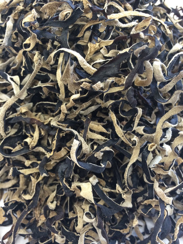 Dried Wood Ear Mushrooms, shredded