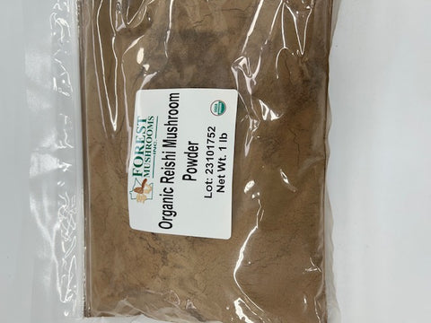 Dried Organic Reishi Mushroom Powder