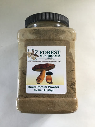 Dried Porcini Powder - 1 lb jar