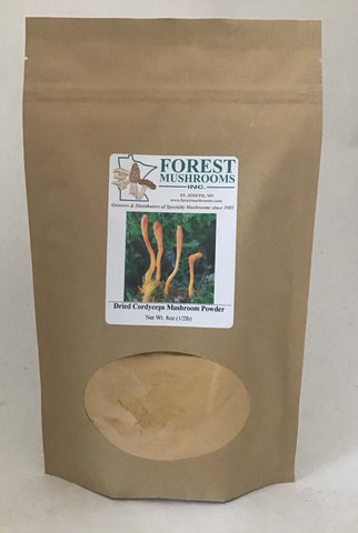 Dried Cordyceps Mushroom Powder