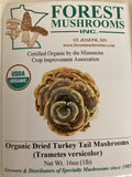 Dried Organic Turkey Tail Mushrooms