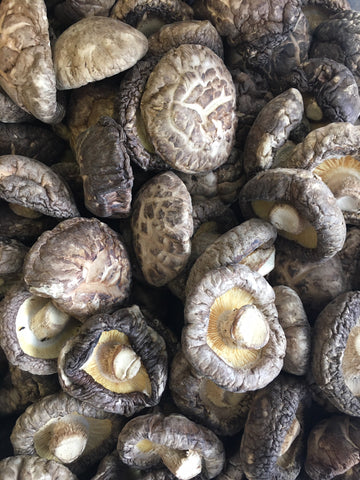 Dried Organic Shiitake Mushrooms, whole (bulk)